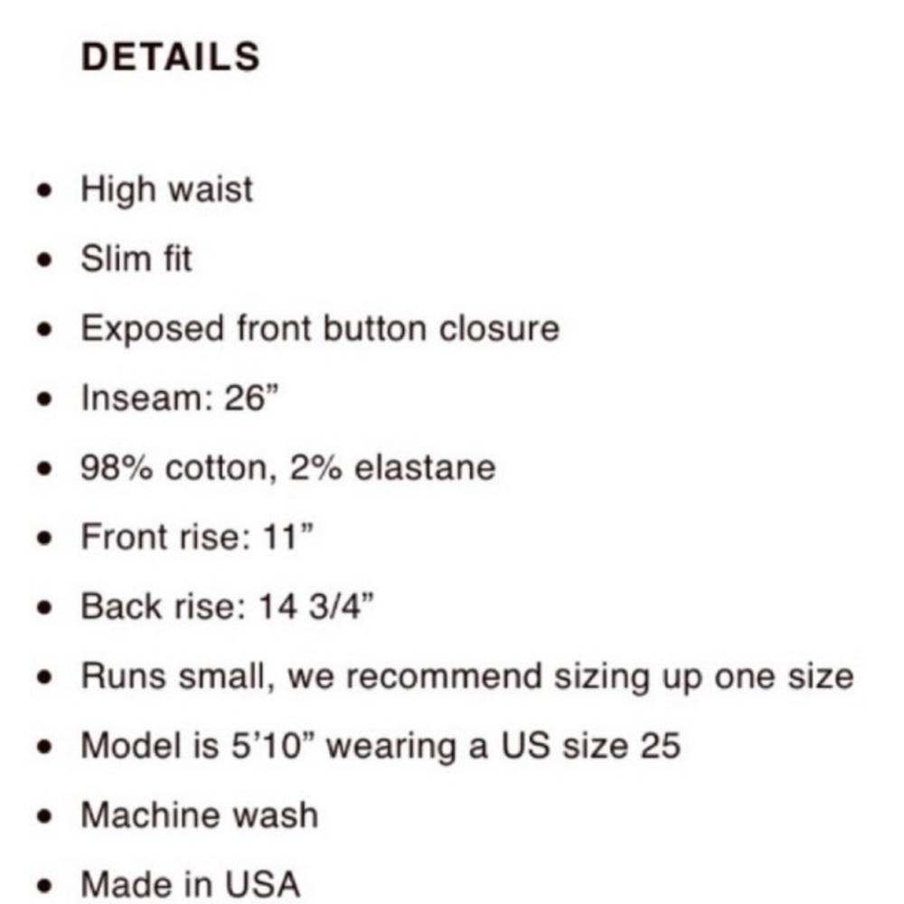 Alice & Olivia-Amazing High Rise Double Hem Jean 27 - Picture 9 of 13